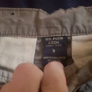 Polo shorts kid size 8